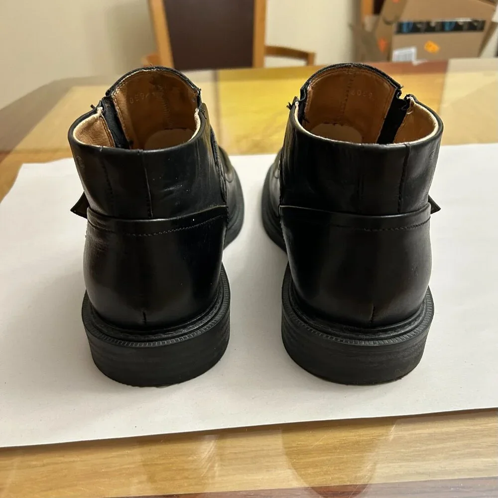 Skechers Leather Vintage Boot with Buckle - Made in Italy - Picture 7 of 13